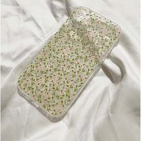 {Doudou Plush} นิ้วเคสโทรศัพท์ซิลิโคนนิ่มลายดอกไม้สวยๆสำหรับ Iphone 12 11 13Pro ปกสูงสุดใสสำหรับ Iphone XR X XS Max 7 8 Plus Funda