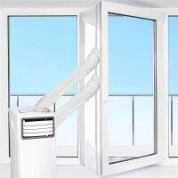 【hot】 Airlock Window with Zip for Air Conditioner Adhesive Fastfor