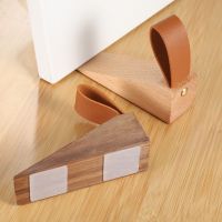 Hardware Nail-free Anti-collision Household Gate Decor Wood Door Stopper Non-Slip Door Stops Baby Protect Decorative Door Stops