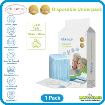 Autumnz - Disposable Underpads *60cm x 90cm* (10pcs per pack)