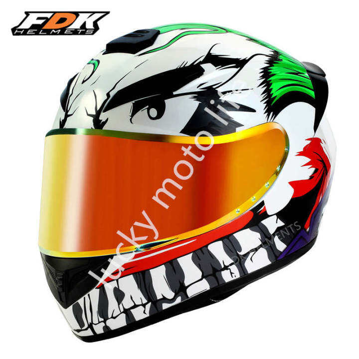 Helmet Full Face FDK K1 HJC Full Face Helmet Helmet For Motorcycle with Icc Sticker Helmet