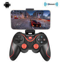 จอยสติ๊กไร้สาย Terios รองรับ Bluetooth 3.0 Gamepad Game Controller Gaming Control สำหรับแท็บเล็ตพีซี Android โทรศัพท์มือถือสมาร์ท-caicai store