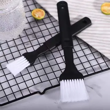 1pc Bbq Brush Set With Silicone Long Handle Oil Brush & Baking Brush