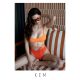 Kemissara Bikini - Miami Set Grapefruit Color