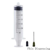 50ml Luer Lock Syringe and 14G Blunt end Tips Free Shipping Pack of 3