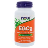 Now Foods, EGCg, Green Tea Extract, 400 mg, 90 Veg Capsules