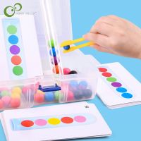 Clip beads test tube toy children logic concentration fine motor training game Montessori teaching aids educational toy for kids