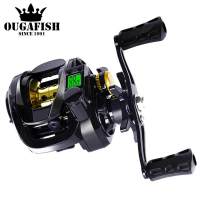 ZZOOI 2023 Baitcasting Fishing Reel Casting Led Screen Electronic 10kg Drag High Speed 7.2:1 Saltwater Jigging Drum Wheel Carretilha