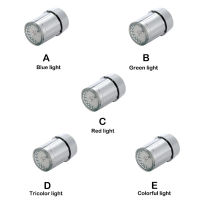 ก๊อกน้ำโคมไฟ Led ครัวอุปกรณ์ไฟหัวก๊อกเปลี่ยนสีควบคุมอุณหภูมิในห้องน้ำ