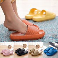 Dropshipping Women Thick Platform Slippers Beach Eva Soft Sole Slide Sandals Leisure Men Ladies Indoor Bathroom Anti-slip Shoes