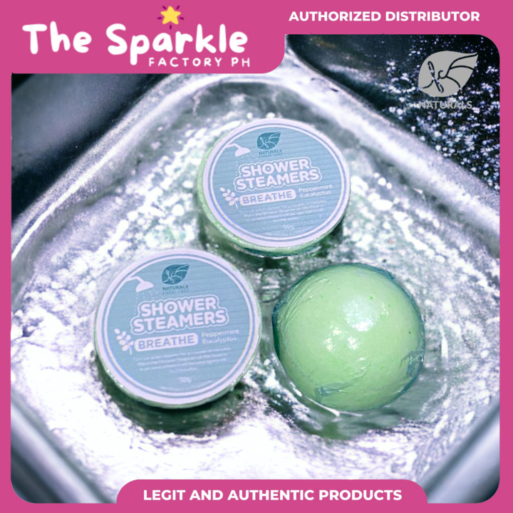 Shower Steamer Singles Breathe Peppermint and Eucalyptus Aromatherapy