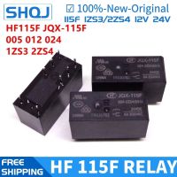 10 Buah รีเลย์ JQX-115F HF115F 005 012 024 2ZS4 551รีเลย์8A 2CO 5V 12V 24V 100% Baru Dan Asli