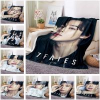 Ready Stock bts Blanket Soft Warm Sofa Office Nap Air Conditioning Can Be Customized A