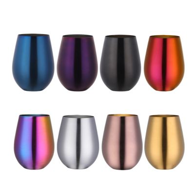 500ML Beer Cup Stainless Steel cocktail Mugs Milk Drinking Mug Coffee Tumbler