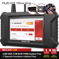 MUCAR CS6รถยนต์เครื่องมือวิเคราะห์มืออาชีพ DIY Obd2สแกนเนอร์สำหรับอายุการใช้งานอัตโนมัติฟรีทั้งหมด Obd 2อ่านรหัส7รีเซ็ตสแกนทดสอบ