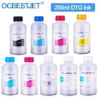 Hot Ticket 250ML DTG T50 P50 R290 R330 1390 1410 L800 L1800 R1800 R2000 R1900สำหรับหมึกสำหรับ Epson DX6 DX7 DX9 DX10เครื่องพิมพ์ DTG