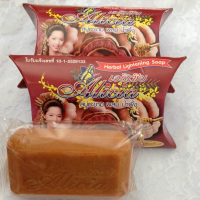 สบู่มะขาม ผสม น้ำผึ้ง สบู่สมุนไพร เอริเซีย Tamarind &amp; Honey plus Soap Alicia แพ็ค 6 ก้อน