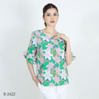 MIKIKO Blouse MI-B2422 โคโม่ แขนยาว IGPU23-3