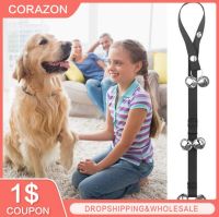 Durable Training Doorbell Adjustable Bite Resistant Rope Lanyard Door Warning Guide Dog Supplies