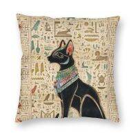 CLOOCL Ancient Egypt Anubis Pillow Case Printed Hieroglyphs Cushion Cover for Sofa Car Home Decor Harajuku Pillowcase