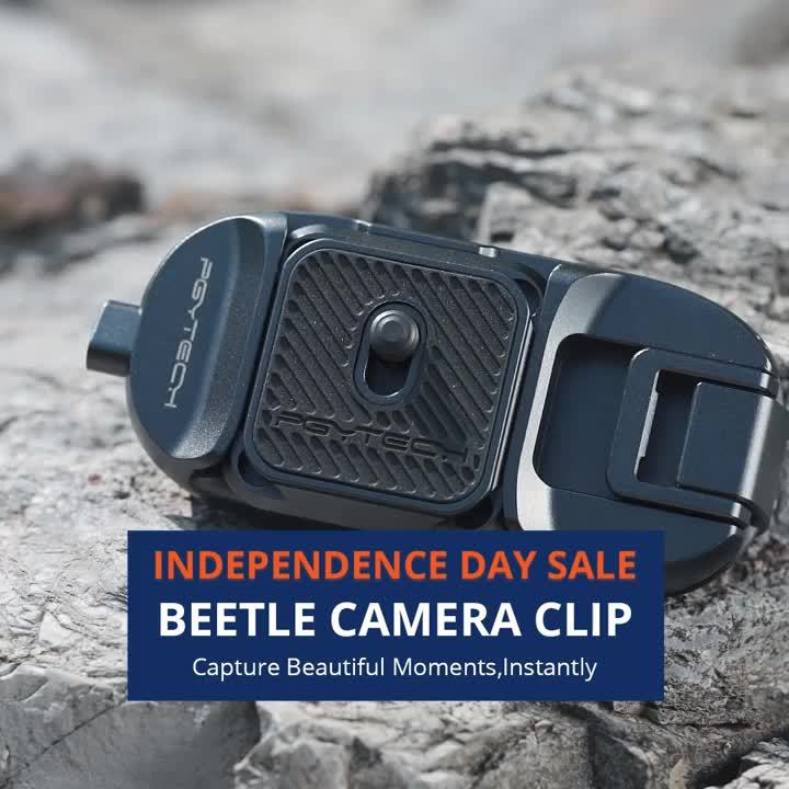  PGYTECH Beetle Camera Clip with Plate Camera Quick