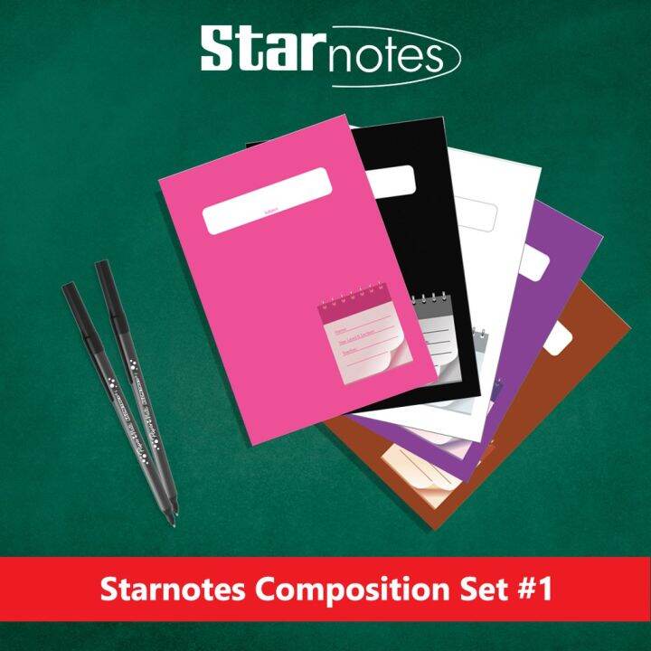 Starnotes Composition Notebooks Set #1 | Lazada PH