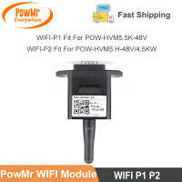 PowMr โมดูล WIFI ไร้สายสำหรับ5.5KW5.5H Off-Grid Solar Hybrid Inverter การตรวจสอบระยะไกลสายสื่อสาร RJ45พอร์ต RS232