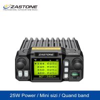 ZASTONE Mp380เครื่องรับส่งวิทยุมือถือในรถยนต์ HM + CB วิทยุมือถือ VHF สองทาง UHF วิทยุ25W ควอดแสดงผลแบนด์คู่วิทยุติดรถยนต์ J93ขนาดเล็ก