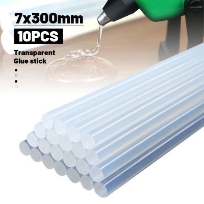 【YF】 10Pcs 7x200mm Hot Melt Glue Stick Electric Gun Viscosity Adhesive Dent Removal Repair