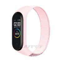 【✔】 ZOROOM สายรัดไนลอนสำหรับ Mi วง6 5 NFC เปลี่ยนสร้อยข้อมือ Miband 4 3 Corea สายรัดข้อมือระบายอากาศสร้อยข้อมือสำหรับ Miband 3 4 5 6