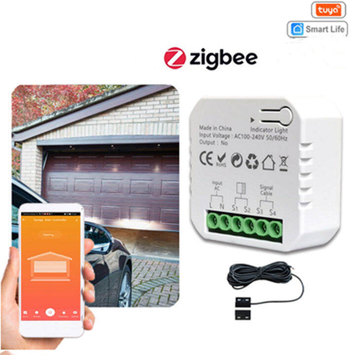 Duck store Tuya Smart Life ZigBee Garage Door Opener Controller App