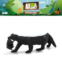 โมเดลสัตว์ลิขสิทธิ์ Animal Planet แท้ - Honey Badger Female with cub