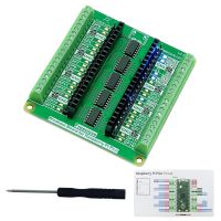 Freenove Breakout Board สําหรับ Raspberry Pi Pico / Pico H / Pico W Terminal Block Shield พร้อมหัวพิน ไฟ LED แสดงสถานะ GPIO