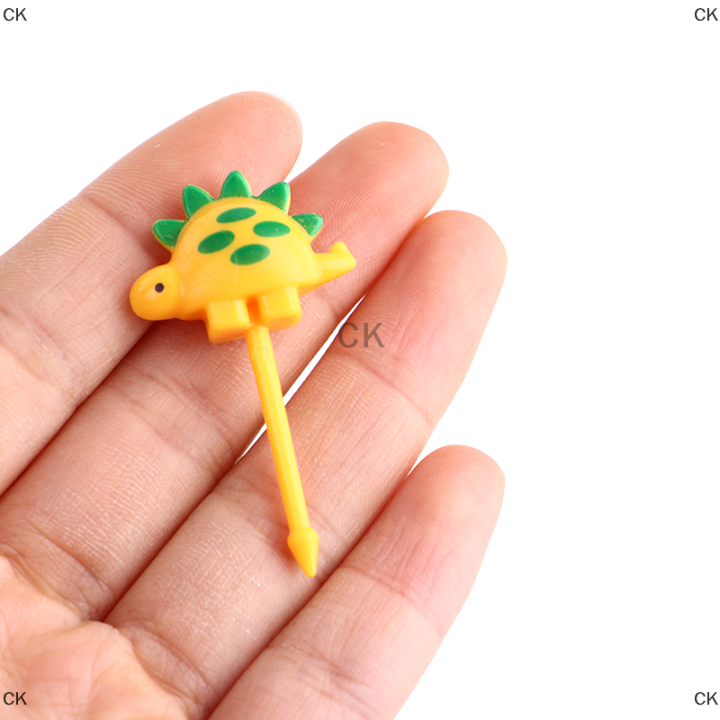 ck-6ชิ้น-เซ็ตไดโนเสาร์มินิสัตว์การ์ตูนอาหาร-picks-kids-snack-fruit-fork