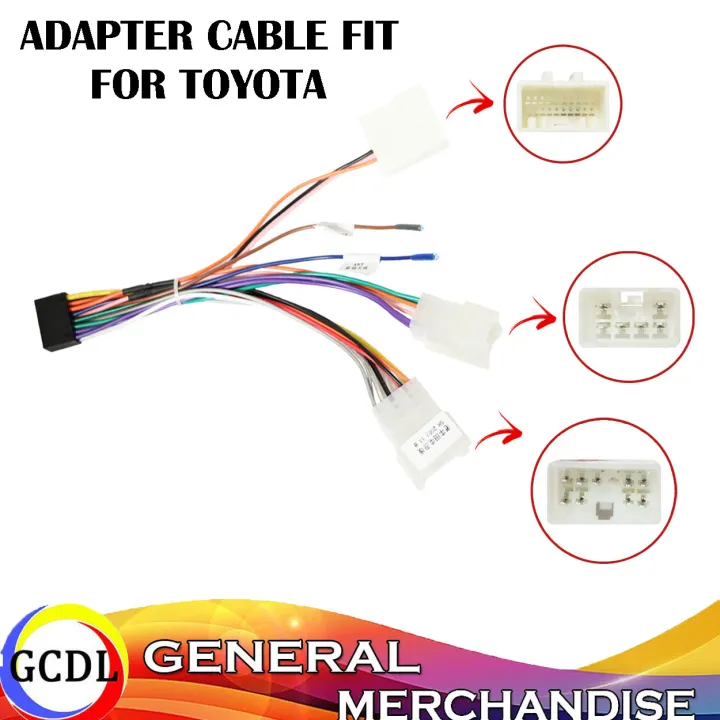 20Pin Android Wiring Harness Car Stereo Radio Connector Adapter Cable