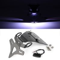 Fender Eliminator License Plate Holder Bracket w/ LED Light For YAMAHA YZF R25 2014-2017 YZF-R3 2015-2017 MT25 MT03 2015-2018