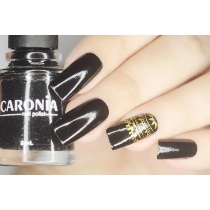 Caronia Black Velvet Nail Polish 8mL Lazada PH
