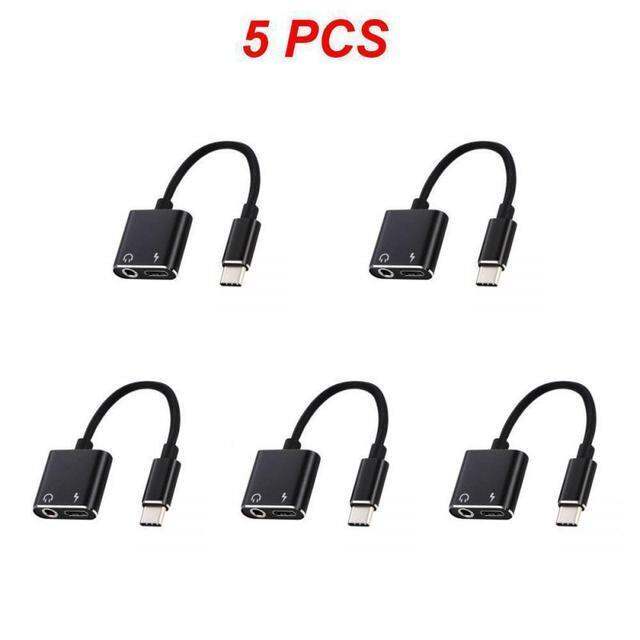 1-7pcs-type-c-adapter-for-huawei-mate-40-samsung-s22-s21-plus-usb-c-to-3-5-mm-jack-audio-charger-splitter-typec