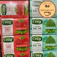Trà Cozy Túi Lọc Hương Nhài, Sen, Dâu , Đào, Bạc Hà Hộp, Trà Xanh