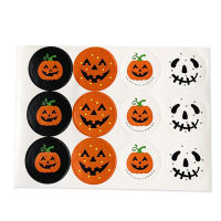 3.5cm Halloween Packaging Sealing Labels Stickers Pumpkin Bats PatternPackaging Sealing Labels, Pumpkin, BatsCuteStickers3.5cmFor Halloween, Gift Stickers