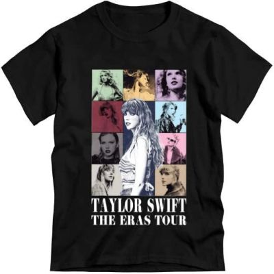 เสื้อยืดเสื้อยืดผ้าฝ้าย Gildan Taylors Swiftie The Eras Tiras เสื้อทัวร์สินค้า Taylor Swift Vintage Graphic HOT S-5XL