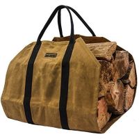 New Supersized Canvas Firewood Wood Carrier bag Log Camping Outdoor Holder Carry storage bag Wooden Canvas Bag