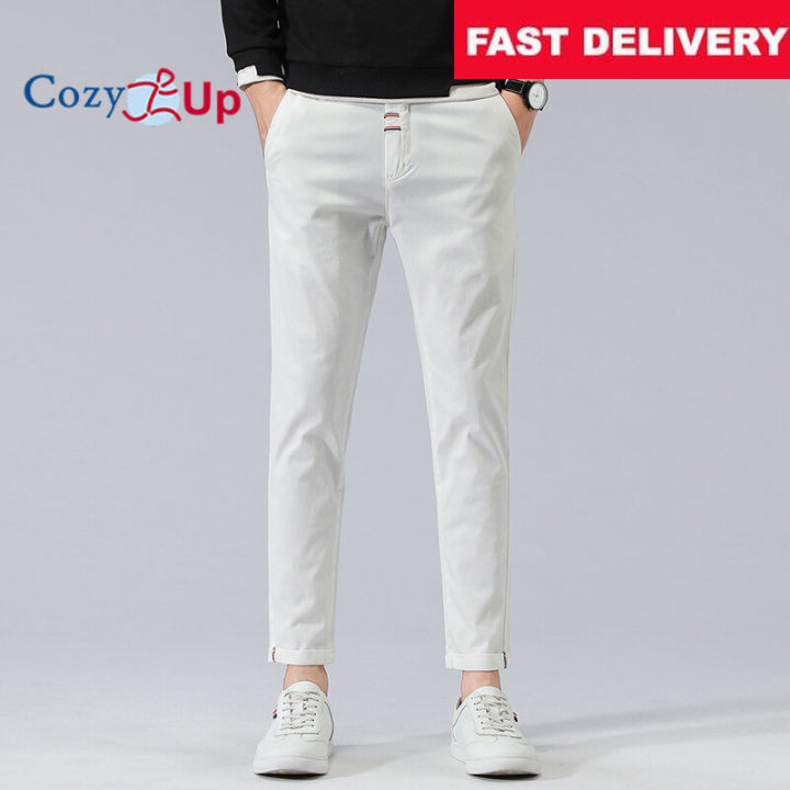 Cozy Up Ready Stock Fast Delivery Trousers Pants for Men Foot Straight ...