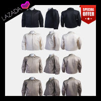 JacketD ซื้อชิ้นที่ 2 ลดราคา!!! เสื้อเเจ็คเก็ตคอปก ผ้าไมโครสวมใส่สบาย ไม่ร้อน เเจ็คเก็ตใส่ใน ราชการ / ธุรกิจ / เรียบร้อย สุภาพเป็นทางการ / อื่นๆ - (MALE-FEMALE)