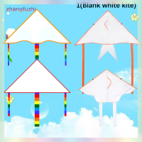 zhangfuzhi BLANK Kite เด็กศึกษาภาพวาดว่าวเด็กว่าวบินของเล่นกลางแจ้ง