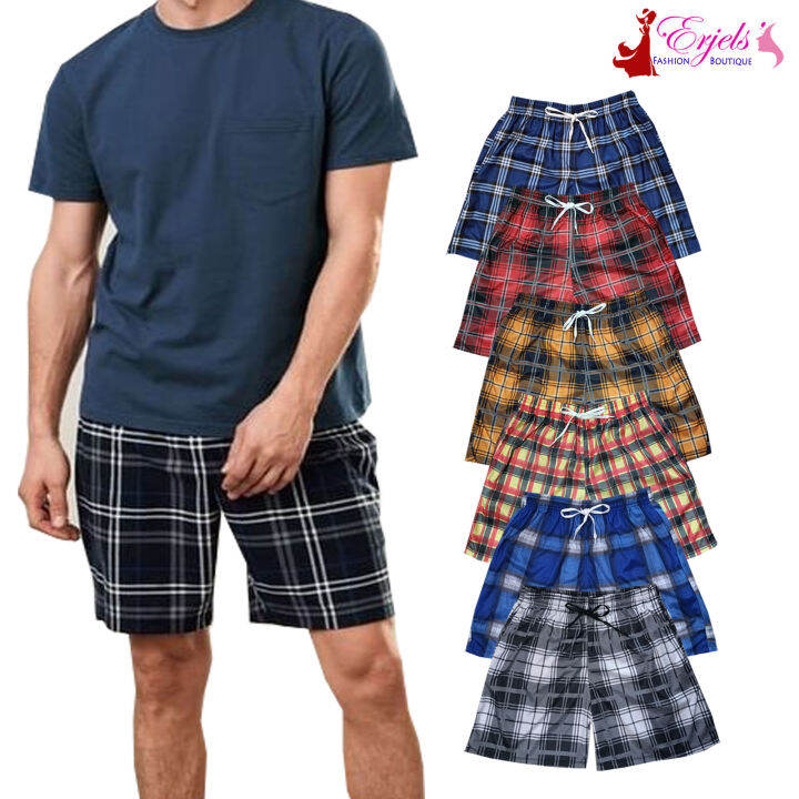 Checkered Shorts for Men Drifit With Two Side Pockets Lazada PH