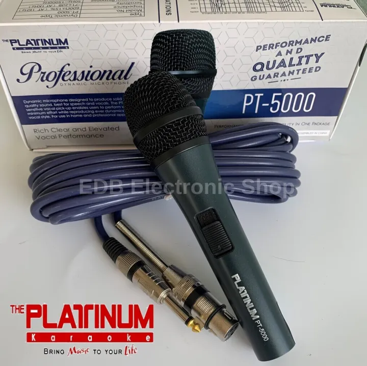 The Platinum PT5000 Microphone High End Microphone Original Lazada PH