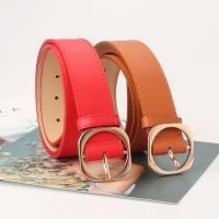 Korean Version Ladies Belt Simple Versatile Girls Clothing Genuine Leather