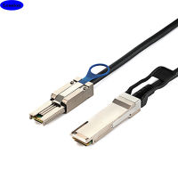 QSFP 40G SFF-8436ไปยัง MiniSAS HD SFF-8088อะแดปเตอร์เคเบิ้ลสำหรับ DS4243และ DS4246