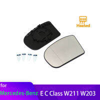 กระจกมองข้างซ้ายและขวาอุ่นกระจกมองหลังมุมกว้างสำหรับ -Benz E-Class C-Class C E Class W211 W203